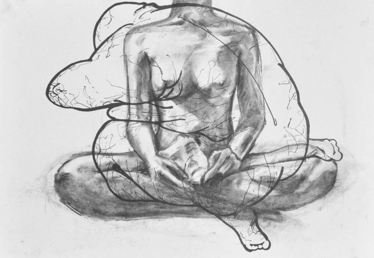 3 "Misguided", Charcoal, 50 x 70 cm, November 2012